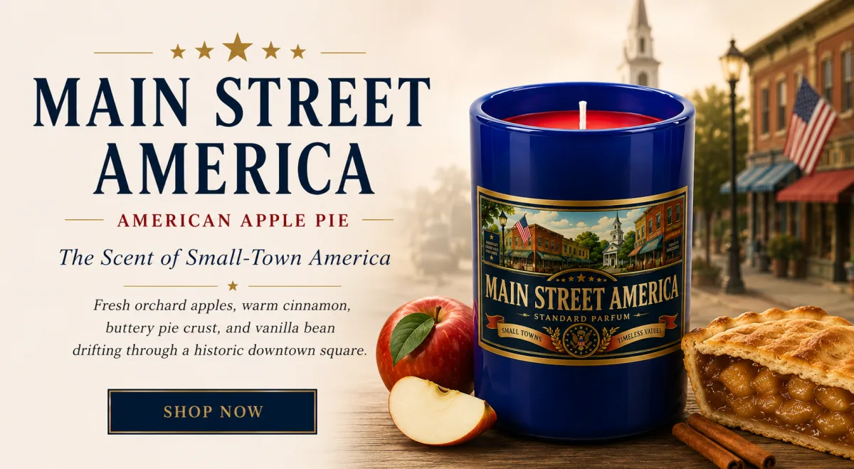Main Street America candle